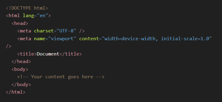 boilerplate code